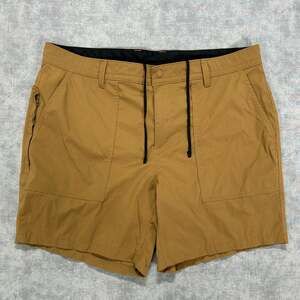 Mountain Hardwear Trail Sender Shorts 7" Mens 38 Brown Ripstop Hiking OM1041
